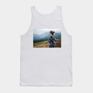 Mountains are the cathedrals Tank Top